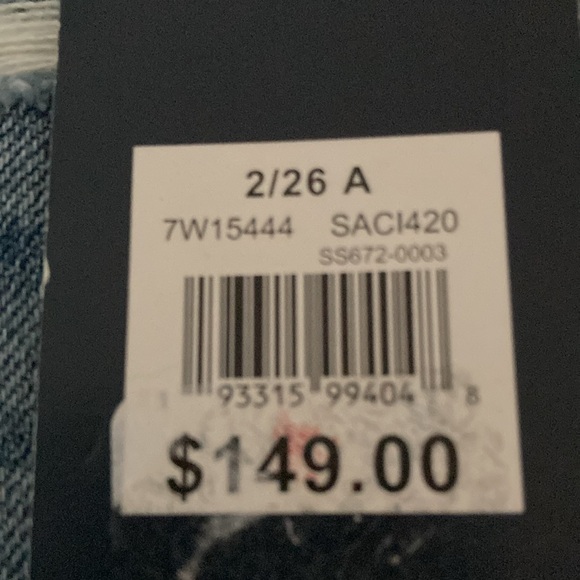 Luckybrand embellished mid rise boy ankle length - Picture 8 of 8